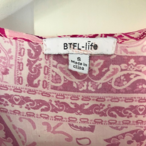 Anthropologie Pink Maxi Dress, BTFL-Life Size Small - Picture 7 of 7